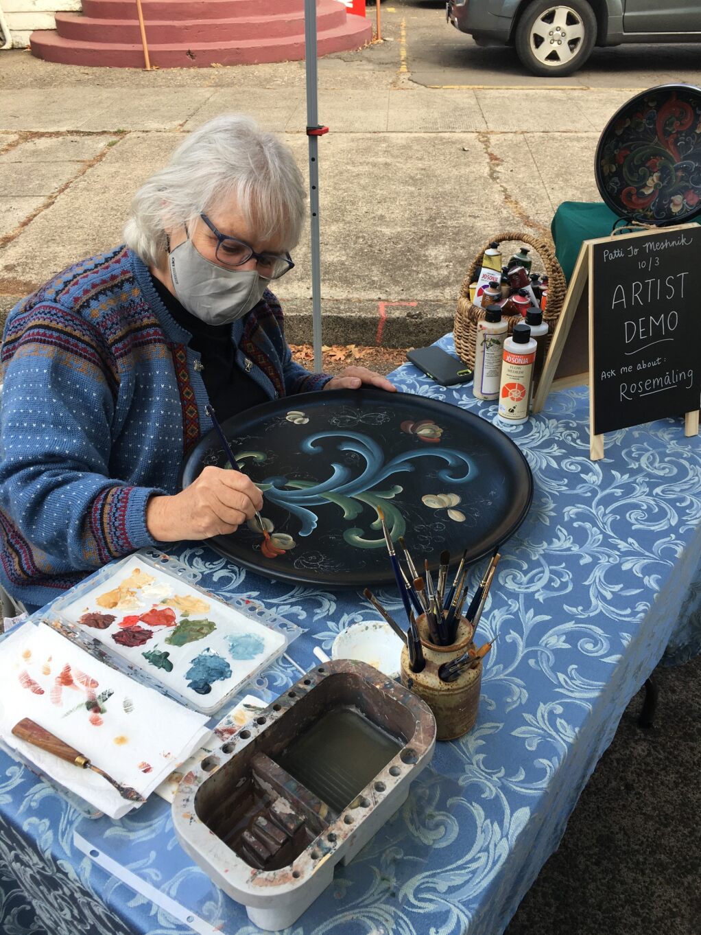 Rosemaling Demonstration