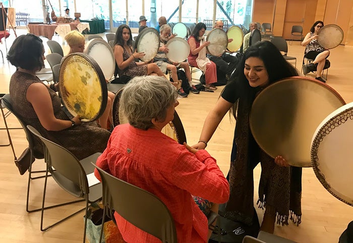 Workshop at Andisheh Center for Iranian Cultural Heritage