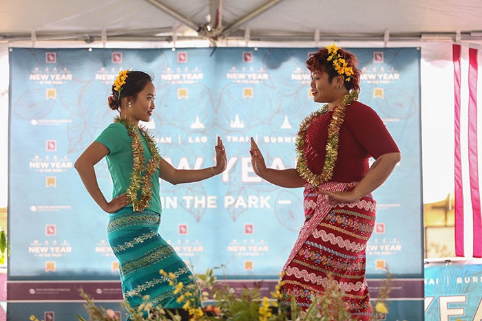 Burmese traditional dance