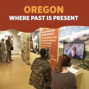 Oregon where past is present