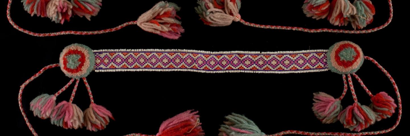 Quillwork Garters for Leggings