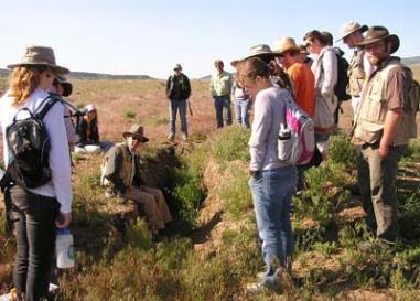 Bill Lyons Explains the Site Geomorphology