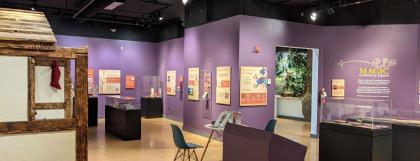 Magic exhibit wide shot