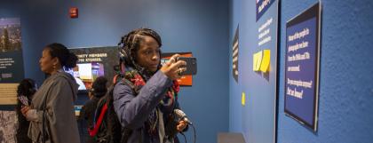 Racing to Change exhibit