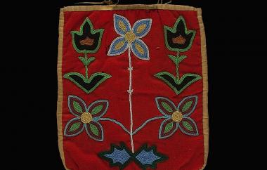 Beaded bag (side one)