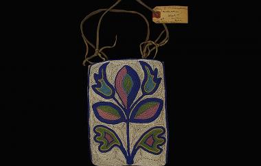 Beaded bag (side one)