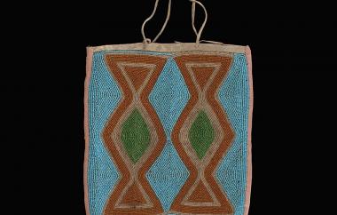 Beaded bag (side one)