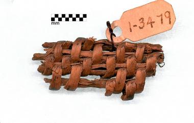 Coiled basketry (side one)