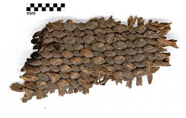 &quot;Catlow Twine&quot; basket fragment (side one)