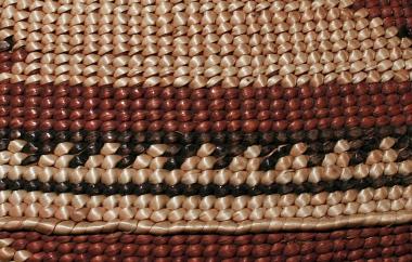 Hoopa or Karuk basketry cap