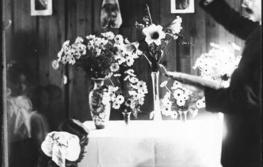 First Christian Wedding, of  Za Lian (groom) and Tlung Nuam (bride), May 23, 1910