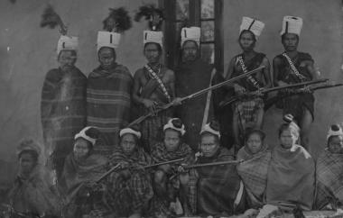 Men with rifles (MNCH Image #12-1716).