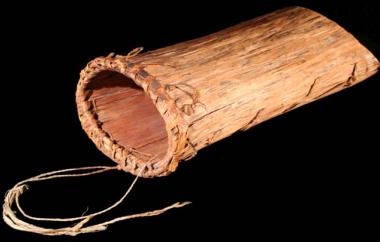 Cedar-bark "bucket"