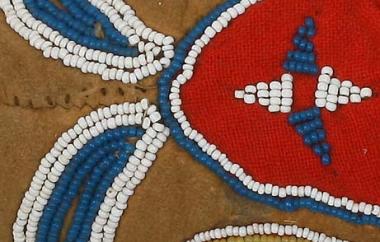 Beaded Mocassins Detail: probably Interior Far North