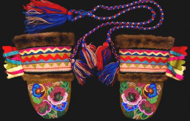 Beaded Mittens
