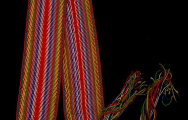Hand-Woven Scarf or Belt