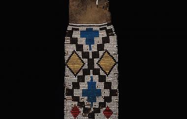 Woven beadwork (side two)