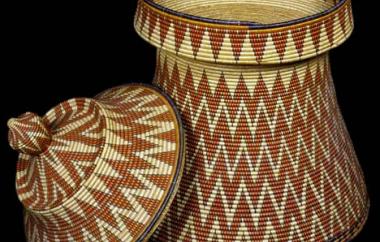 Lidded Basket Table: Mesob