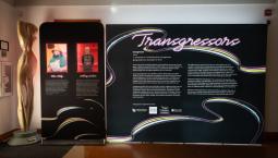 The exhibit titled “Transgressors,” presented by Felix Fury and Anthony Hudson, who are two Grand Ronde people, who are also queer